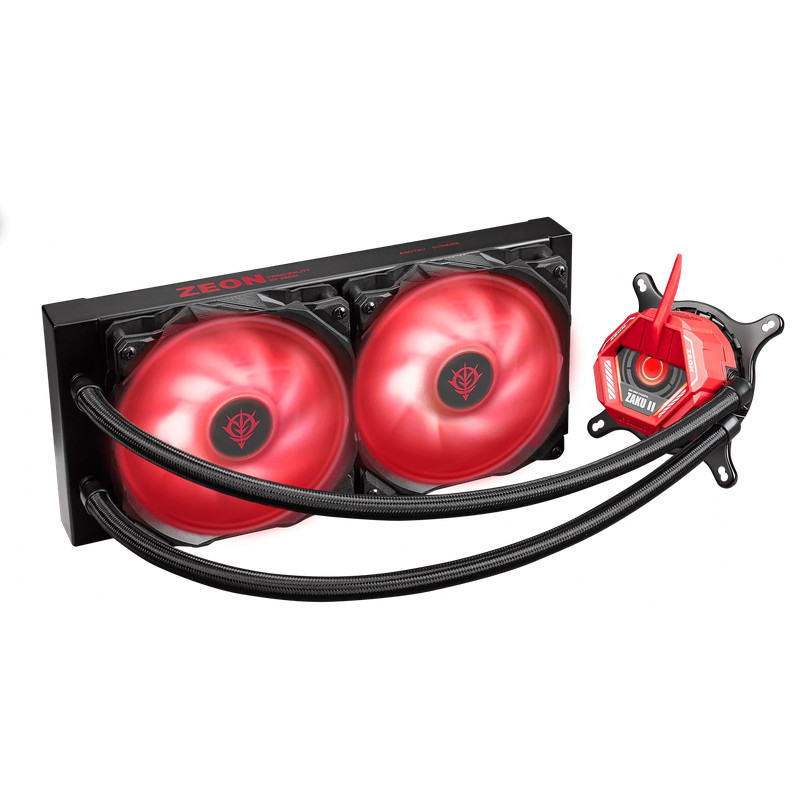 Asus TUF Gaming LC 240 RGB ZAKU II Gundam Edition AIO CPU Cooler - مبرد